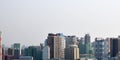 North Korea, Pyongyang. Skyline Royalty Free Stock Photo