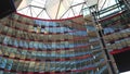 Modern architecture at Sony Center Berlin at Potsdamer Platz Square - CITY OF BERLIN, GERMANY - MAY 21, 2018