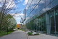 Modern architecture at the suburban campus of the University of Toronto Royalty Free Stock Photo
