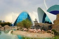Modern Architecture in Valencia Royalty Free Stock Photo