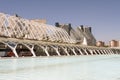 Modern architecture in Valencia, Spain Royalty Free Stock Photo