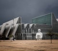 Modern architecture of Zaragoza Royalty Free Stock Photo