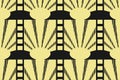 Modern Art Deco background