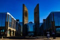 Modern artistic architecture at Grant MacEwan University Edmonton, Alberta, Canada