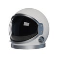 Astronaut Space Helmet Isolated on White Background Royalty Free Stock Photo
