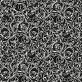 Modern attractive vector pattern with decorative shapes