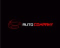 Modern Auto Company Logo Design. Vector and illustration. Royalty Free Stock Photo