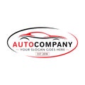 Modern Auto Company Logo Design. Vector and illustration. Royalty Free Stock Photo