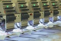 Modern and automatic high technology sewing machine for textile or clothing apparel making manufacturing