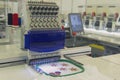 Modern and automatic high technology sewing machine for textile or clothing apparel making manufacturing process