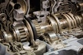 Modern automatic transmission Royalty Free Stock Photo