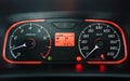 Modern automobile car dashboard Royalty Free Stock Photo