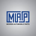 Modern Automobile Parts - Logo in Blue and Black Color