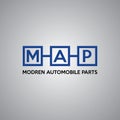 Modern Automobile Parts - Logo in Blue Color