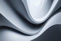 A modern background with a curved shadow effect in shades of grey and white. The smooth curves Royalty Free Stock Photo