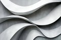 A modern background with a curved shadow effect in shades of grey and white. The smooth curves Royalty Free Stock Photo