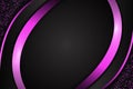 Modern background diagonal layer shape with black and pink gradient Royalty Free Stock Photo