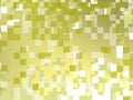 Golden and bright digital background with white squares