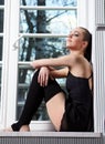 Modern ballet dancer Royalty Free Stock Photo