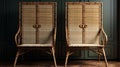 Modern Bamboo Chairs Confessional Style With Precise Nautical Detail