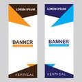 Modern banners set template and background Royalty Free Stock Photo