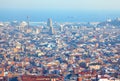 Modern Barcelona cityscape