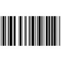 Modern barcode design minimalist abstract pattern for retail and products Royalty Free Stock Photo