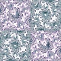 Modern Baroque Ornate Pattern Royalty Free Stock Photo