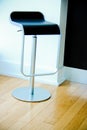 Modern barstool with gas-lift system Royalty Free Stock Photo