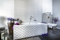 Modern bathroom interior design Royalty Free Stock Photo