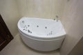 Modern bathroom with jacuzzi bath Royalty Free Stock Photo