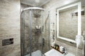 Modern Bathroom and Shower Cabin