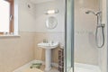 Modern Bathroom with Shower Royalty Free Stock Photo