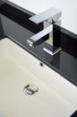 Modern bathroom taps Royalty Free Stock Photo