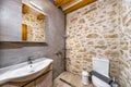 Interior bathroom design concept, home or hotel or villa