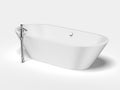 Modern bathtub Royalty Free Stock Photo