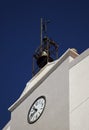 Bell tower of the La Coronada townhall, Badajoz - Spain Royalty Free Stock Photo