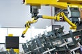 Big industrial welding robotic system