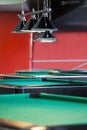 Modern Billiard Club Inviting to Play Royalty Free Stock Photo