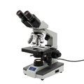 Modern Binocular Compound Microscope Royalty Free Stock Photo