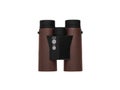 Modern binoculars. Optical device for long-range observation. Isolate on a white back