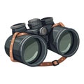 Modern binoculars zooms in discovery