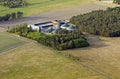 Modern biogas plant Royalty Free Stock Photo