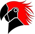 Modern Bird Head Logo Design