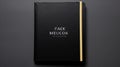 modern black book mock up Royalty Free Stock Photo