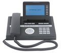 Modern black business office telephone