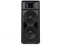 Modern black concert loudspeaker