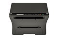 Modern black multifunction printer MFP, 3D rendering Royalty Free Stock Photo