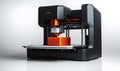 Advanced 3 d printer creating object with precision Royalty Free Stock Photo