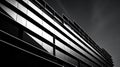 modern black white building Royalty Free Stock Photo